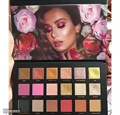 Rose Gold Eye Shadow Palette with Mirror (18 Exclusive Shades)-thumb0