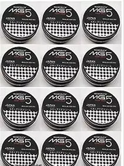 MG5 EXTRA CARE STRONG HOLD , HARD CORE HAIR STYLING HAIR WAX PACK OF 12