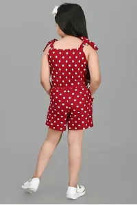 Girls Rayon Printed Jumpsuit-thumb3