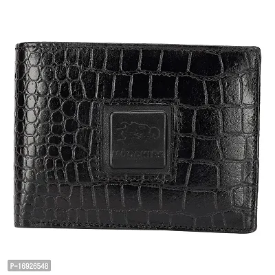 MOOCHIES Men Casual Black Genuine Leather Wallet Black - Price in India |  Flipkart.com
