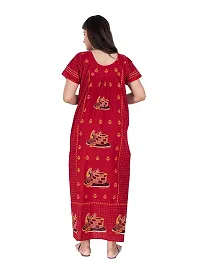 Combo Women Pure Cotton Regular Nighty Rajasthani Nighty Rajasthani Gown Jaipuri Nighty Jaipuri Gown Maxi Gowns-thumb1