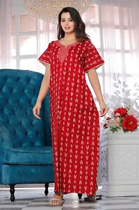 Elegant Cotton Nighty For Women-thumb2