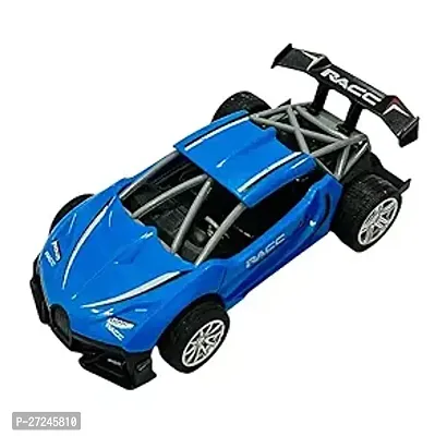 High Speed Racing Push Back Car For Kids Boys - Pack Of 1 (Blue)