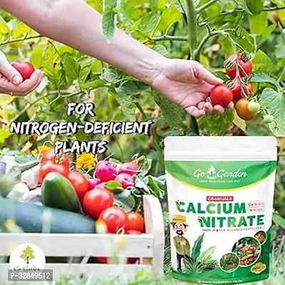 Calcium Nitrate Fertilizer, 100% Water-Soluble Plant Food Ready To Use For All Plants 950 Gram -100% Water Soluble Fertilizer-thumb2