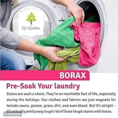 Borax Powder 100% Pure Whitening And Cleaning Power For Clothes Slime For Kids Ants Killer Floor Cleaner Drain Cleaner 400 Gram-thumb4