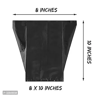 8 X 10 Inch Plastic Poly Grow Bags For Home Gardens - Perfect For Plantation And Used In Every Plant Nursery - Ideal For Home Plants -Black - 150 Qty-thumb2