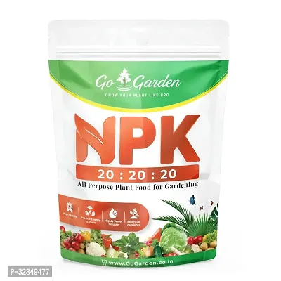 Npk Fertilizer -20-20-20 100% Water Soluble - 400 Gram