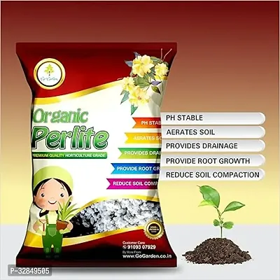 Perlite For Plants - Hydroponics And Horticulture Terrace Gardening, Essential Soil Conditioner Healthy Root Growth Organic Gardening 500 Gram-thumb2