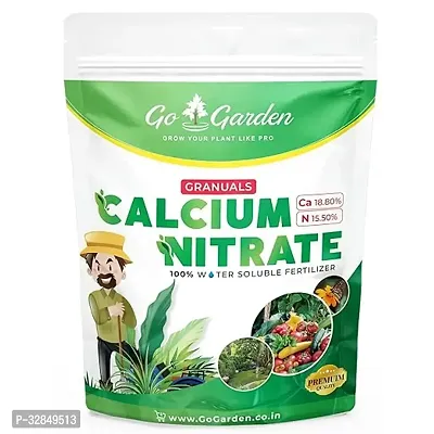 Calcium Nitrate Fertilizer For Plants -100% Water Soluble Fertilizer Plant Food Ready To Use For All Plants 950 Gram