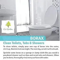 Borax Powder 100% Pure Whitening And Cleaning Power For Clothes Slime For Kids Ants Killer Floor Cleaner Drain Cleaner 400 Gram-thumb1