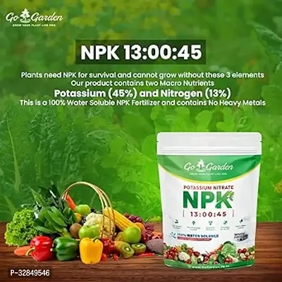 Potassium Nitrate Kno3 Npk 13-0-45 Fertilizer 100% Water Soluble Crystalline Powder Multi-Purpose For Indoor And Outdoor Plant 900 G-thumb3