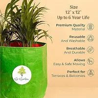 Terrace Gardening Grow Bag -12 X 12 Inch - -Pack Of 4, Grow Bag For Home Garden Grow Bag-thumb2