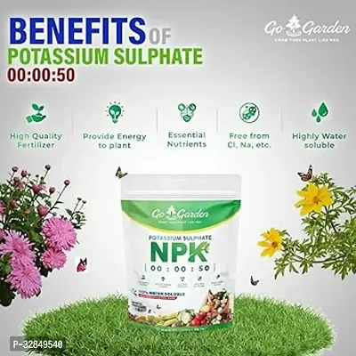 Potassium Sulphate Npk 00:00:50 Fertilizer Powder Water Soluble, Suitable For All Types Of Plants And Agriculture Crops.-thumb3