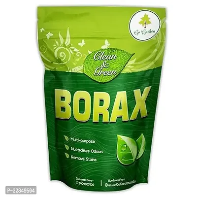 Borax Powder 100% Pure Whitening And Cleaning Power For Clothes Slime For Kids Ants Killer Floor Cleaner Drain Cleaner 400 Gram-thumb0