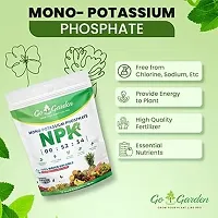 Mkp -Mono Potassium Phosphate Npk 00 52 34 Fertilizers For Plants, Garden And All Crops 900 G Water Soluble Foliar Spray Nutrition-thumb1