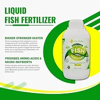 Liquid Fish Fertilizer For Plants - Widely Used For Lemon Plant - All Purpose Liquid Fertilizer Vigorous Plant Growth 250 Ml-thumb1