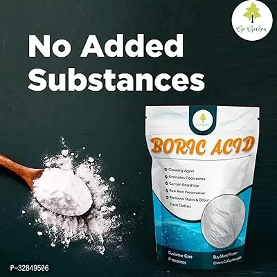 Boric Acid Powder 100% Pure For Killing Cockroahes,And For Multiples Purposes, Carrom Board Powder 200 Grams-thumb5