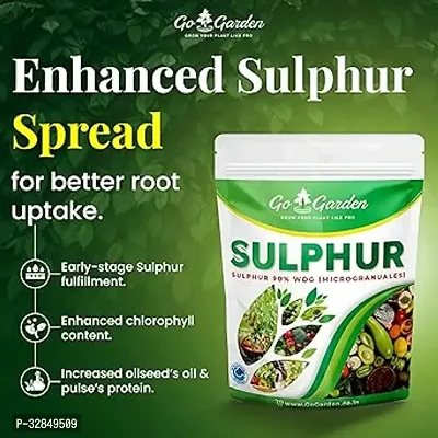 Sulphur 90% Wg Micronutrient Fertilizer 900G - Enhances Yield Quality And Quantity, Ideal For Fruits, Flowers, Vegetables-thumb2