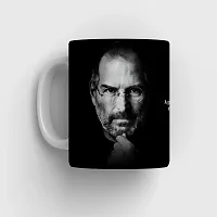 PUREZENTO Steve Jobs Ceramic Coffee Cup (Multicolor)-thumb3