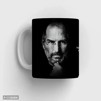 PUREZENTO Steve Jobs Ceramic Coffee Cup (Multicolor)-thumb4