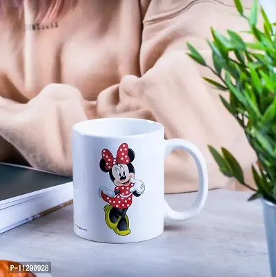 PUREZENTO?Micky Mouse Design Gift for Sister on raksha bandhan / birhtday Ceramic Coffee Mug-thumb3