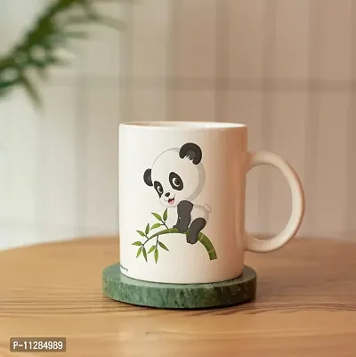 PUREZENTOMr. Panda & Miss Panda Gift for Brother Sister on Rakhsa Bandhan Ceramic Coffee Mug-thumb3