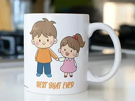 PUREZENTO?Best Bhai Ever Raksha Bandhan Special Design Mug Ceramic Coffee Mug-thumb4