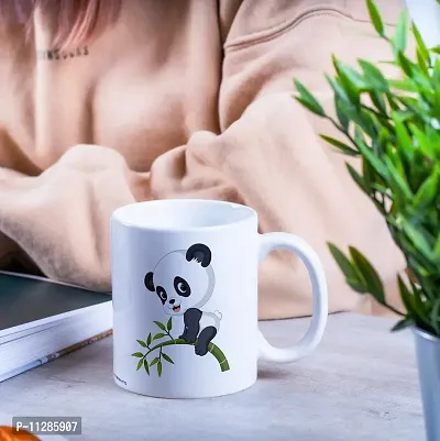 PUREZENTO?Miss Panda Design for Sister on Raksha bandhan / Birhtday Ceramic Coffee Mug-thumb5