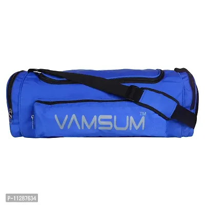 Vamsum Men's and Women's Rio Fit Sports Light Weight Fabric Waterproof Duffle Bag-thumb0