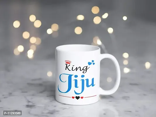 PUREZENTO King JIJU Queen DIDI Best Gift Coffee Mug for JIJU DIDI Ceramic Coffee Tea / Milk M UG(Pack of 2)-thumb4