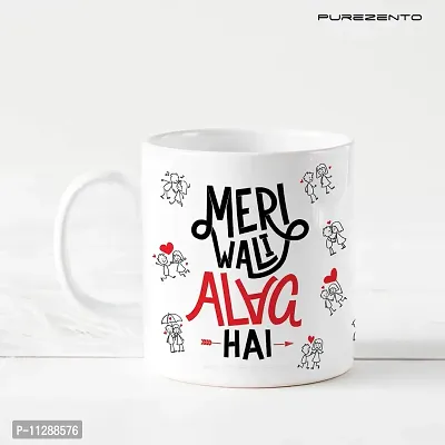 PUREZENTO Meri Wali Alag Hain Coffee Tea /Milk Cup(Pack of 1)-thumb2