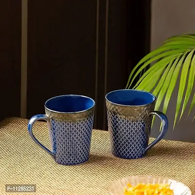 Purezento Ceramic with Glossy Finish Ceramic Coffee/ Tea Mug-thumb2