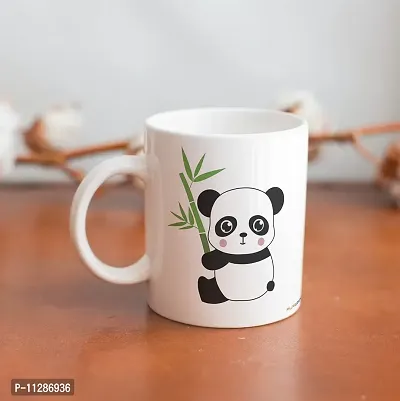 PUREZENTO Mr. Panda for Brother on Raksha bandhan / Birthday Ceramic Coffee Mug-thumb4