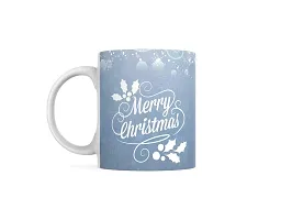 PUREZENTO Merry Christmas Printed Ceramic Coffee Tea / Milk Mug (330 ML)-Xmas Decorations, Christmas Gifts, Xmas Mugs, Christmas Presents(Pack of 1)-thumb1