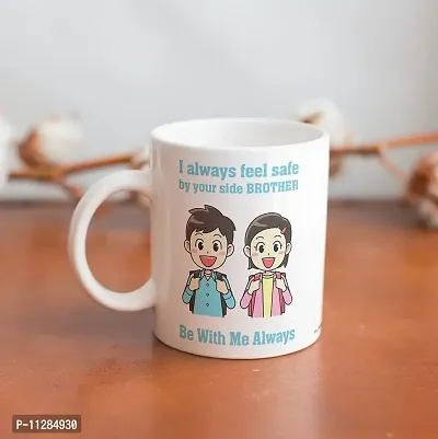 PUREZENTO?I Always Feel Safe by Your Side Brother Ceramic Coffee Mug-thumb4