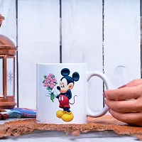 PUREZENTO?Micky Cute Design for Brother on Raksha bandhan/ Birthday Gift Ceramic Coffee Mug-thumb4