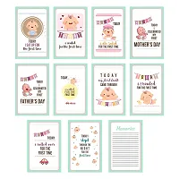 PUREZENTO Baby Milestone Cards: Cute Gift for New Parents, Baby Showers, Newborns - 15 x 9 cm - Set of 26-thumb2