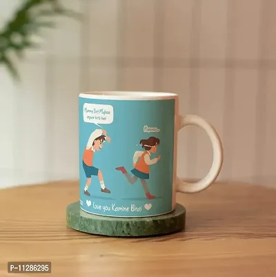 PUREZENTO?Happy Raksha Bandhan Gift for Every Brother Sister Love Ceramic Coffee Mug-thumb4