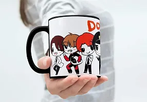 PUREZENTO DOPE BTS Logo Printed Coffee Tea / Milk Mug(Pack of 1)-thumb1