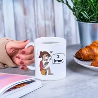 PUREZENTO I Know I Love You Coffee Tea /Milk Mug-thumb3