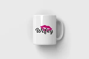 PUREZENTO Hubby Wifey Couple Ceramic Tea/Coffee Mug for Valentine Day Gift for Girlfriend, Boyfriend,Husband and Wife,Friends,Anniversary,Hubby Wifey,Birthday ,Set of 2-thumb4