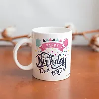 PUREZENTO Happy Birthday Dear Bro Best Gift for Brother's Birthday. Ceramic Coffee Mug/Milk/ Green Tea, (350ML) Microwave Safe, Dishwasher Safe Free from Chemicals.-thumb3