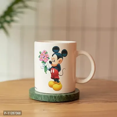 PUREZENTO?Micky Cute Design for Brother on Raksha bandhan/ Birthday Gift Ceramic Coffee Mug-thumb3