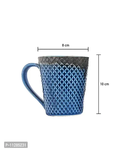 Purezento Ceramic with Glossy Finish Ceramic Coffee/ Tea Mug-thumb4