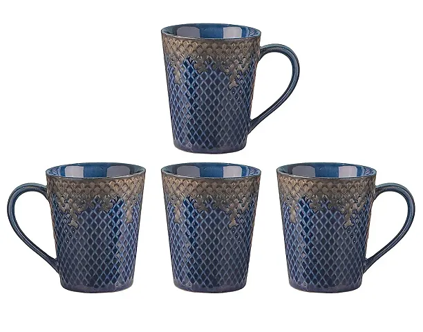 Purezento Ceramic with Glossy Finish Ceramic Coffee/ Tea Mug