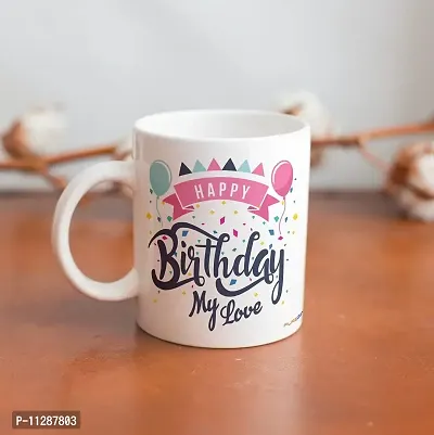 purezento Happy Birthday My Love Best gfit for bf/gf/Husband/Wife Birthday Ceramic Coffee Mug-thumb5