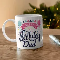 purezento Happy Birthday Dad Best Gift for Father's Birthday Ceramic Coffee Mug-thumb2