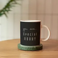 PUREZENTO ""You are Special Hubby Wifey Couple Ceramic Tea/Coffee Mug for Valentine Day Gift for Girlfriend, Boyfriend,Husband and Wife,Friends,Anniversary,Hubby Wifey,Birthday ,Set of 2-thumb1