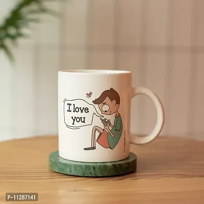 PUREZENTO I Know I Love You Coffee Tea /Milk Mug-thumb3