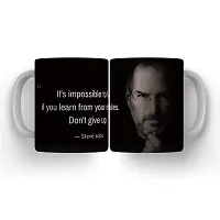 PUREZENTO Steve Jobs Coffee Tea / Milk Cup(Pack of 1)-thumb2